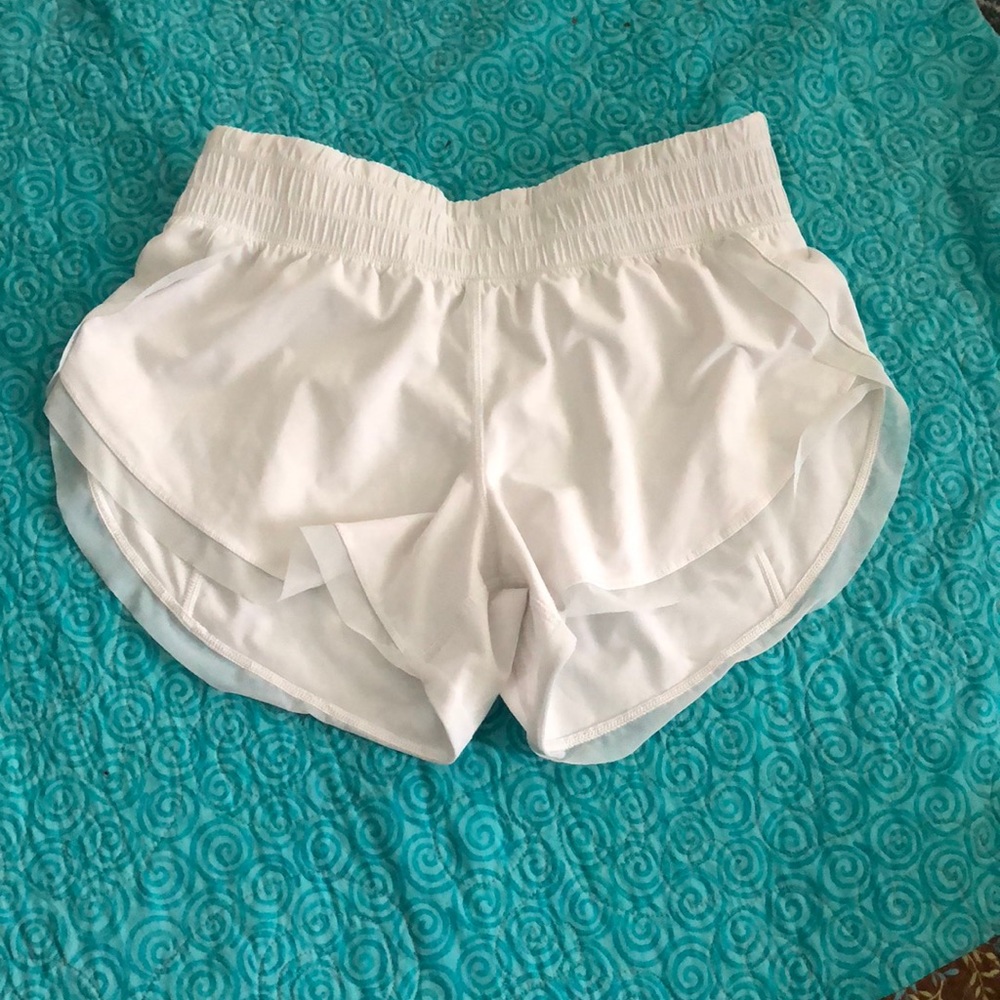 White Lululemon Shorts - Size 6
